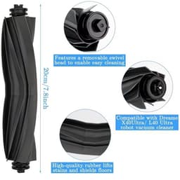 30 stuks Stofzuiger Vervangingsaccessoires, Geschikt voor Dreame X40 Ultra/L40 Ultra /X40 Master/Mova P50 Pro Ultra/Mova P10 Pro Ultra Robot Stofzuiger Reserve Onderdelen, Inclusief Hoofdmotor Zijborstel Hoogrendement Filter Dweil Doek — thumbnail 3