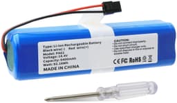 Stofzuigeraccu - 14,4 V - 6400 mAh - voor Eufy RoboVac X8 — thumbnail 1