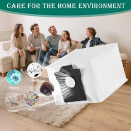 10 stofzakken geschikt voor Dreame L40 X40 X50 Ultra Complete/D10 Plus Gen 2 - stofzuiger accessoires — thumbnail 3