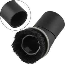 Ronde stofborstel (35 mm) met nylon haren Geschikt voor Miele S8340 Ecoline-stofzuigers - draaibare kop voor betere wendbaarheid en eenvoudig opbergen — thumbnail 3
