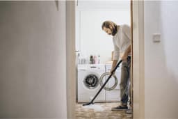 Levo® Karcher Stofzuiger - Bouwstofzuiger - Festool Stofzuiger - Bouwstofzuiger Zonder Zak - Blauw en Zwart - 39cm x 40cm x 70cm — thumbnail 4