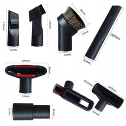 Universele Stofzuiger Mondstukken Set - 6 Delig — thumbnail 2