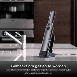 Draadloze handstofzuiger - Kleine stofzuiger - Snel opruimen - Lichtgewicht ontwerp - 700 gram - Grijs — thumbnail 4