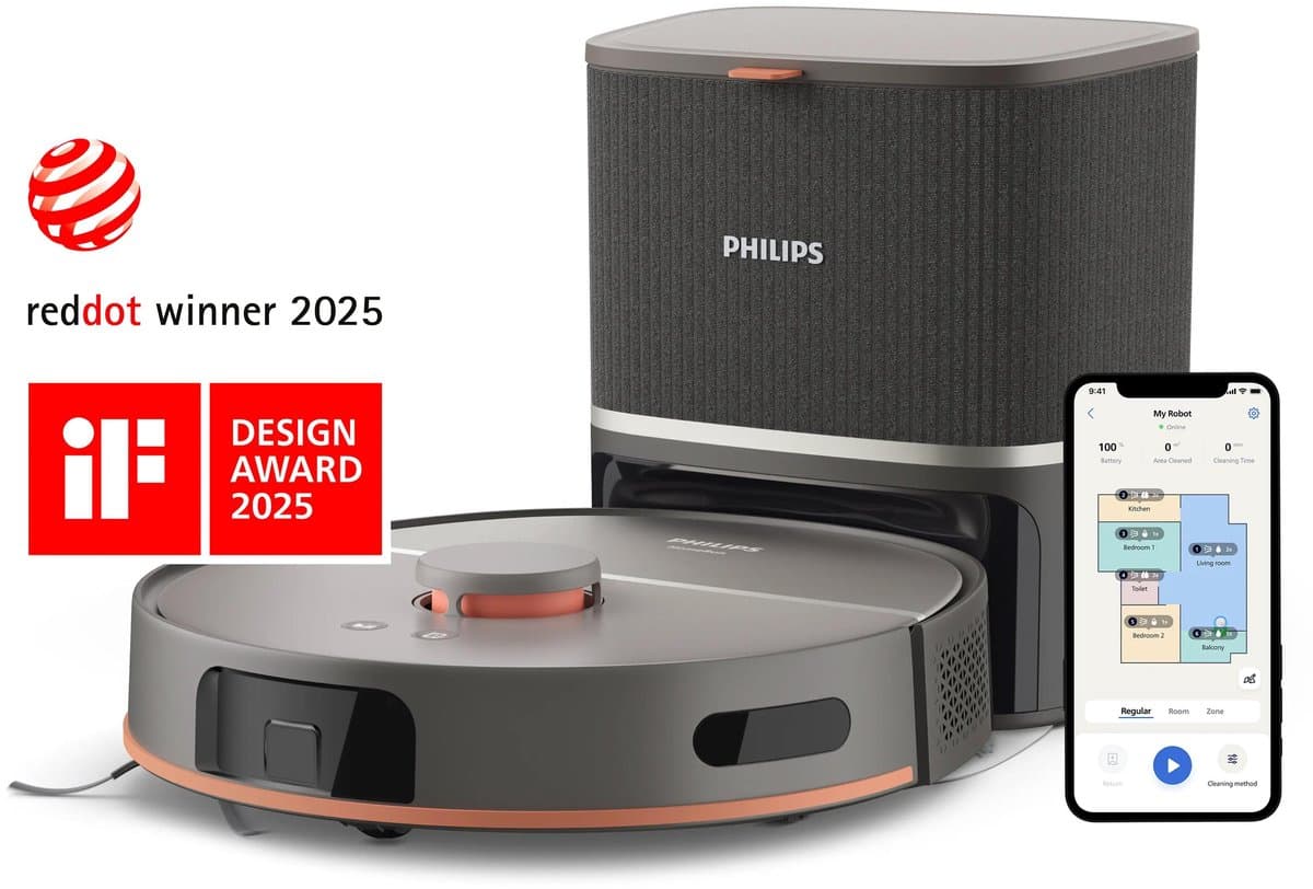 Philips Zuig- en dweilrobot HomeRun 5000-serie — afbeelding 1