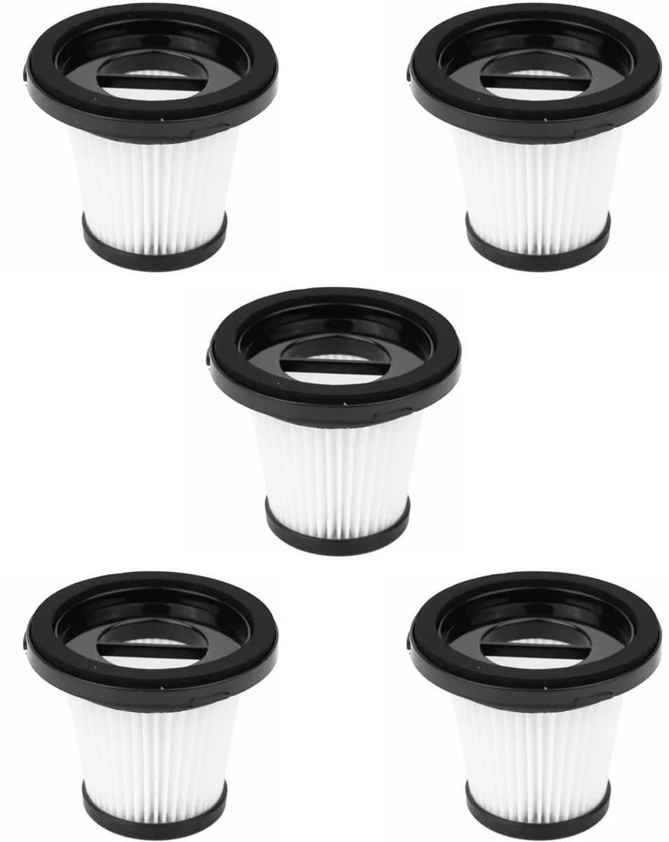 Replacements® filter geschikt voor Zedar S600 Steelstofzuiger 5 stuks — afbeelding 1