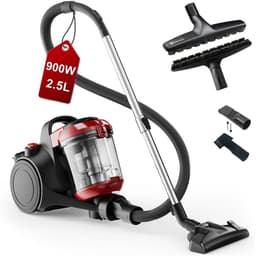 VALI® Stofzuiger Zonder Zak - Compact en Licht - Stofzuiger - Zwart - 34cm x 28cm x 51cm — thumbnail 1