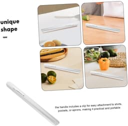 Kruimelreiniger Tafel - Broodkruimel Verzamelaar - Snel Tafels Schoon - Lichtgewicht Aluminium - 15cm Lengte - Zilverkleurig — thumbnail 3