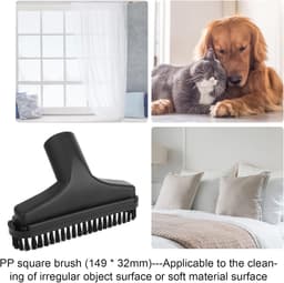 6 stukst - Stofzuigeraccessoireset - stofzuiger hulpstukken universeel - vacuum cleaner - geschikt voor Midea, Haier, Philips, Haoyunda en andere merken stofzuigers - een binnendiameter van 32 mm — thumbnail 2