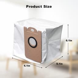 Dailygoods- Stofzuigerzakken Grote Capaciteit - Stofzuigeraccessoire - Lekvrij - Duurzaam - Geschikt voor Proscenic M7 Pro/M8 Pro - Eenvoudig te vervangen - Robotstofzuigerzakken — thumbnail 1