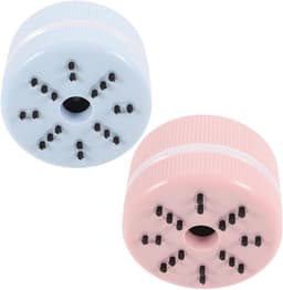Mini Stofzuiger - Kruimeldief Handstofzuiger - Bureau Schoonmaken - Draadloos Compact - 8.3cm x 8.3cm - Blauw — thumbnail 1