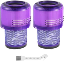 2-pack V11 stofzuigerfilters - vervanging voor Dyson V11 Animal - V11 Torque Drive - V11 Extra - V15 Detect en V15s Detect draadloze stofzuigers. Vergelijkbaar met onderdeelnummer 970013-02. — thumbnail 1
