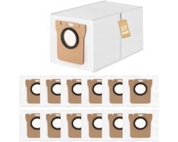 12-pack vervangende stofzakken voor Dreame L10s Ultra / L10 Ultra / L20 Ultra /S10/S20, compatibel met Xiaomi X10+ / X20+/X10/X20/L10/M40, stofzak met grote capaciteit 3,2 l grote capaciteit