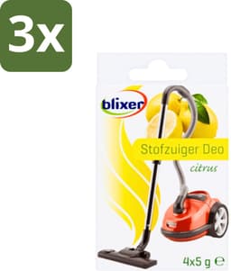 Blixer - Beckmann - Stofzuiger Deodorant - Citrus - 4 Geurverspreiders - Bulkverpakking - 3 stuks — thumbnail 1