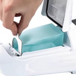 12x Stofzakken - geschikt voor Makita DCL182ZB, DCL182, CL107FD, DCL282, CL121D, CL002G - 194566-1 Blauw - voor kruimeldief snoerloos, handstofzuiger — thumbnail 2