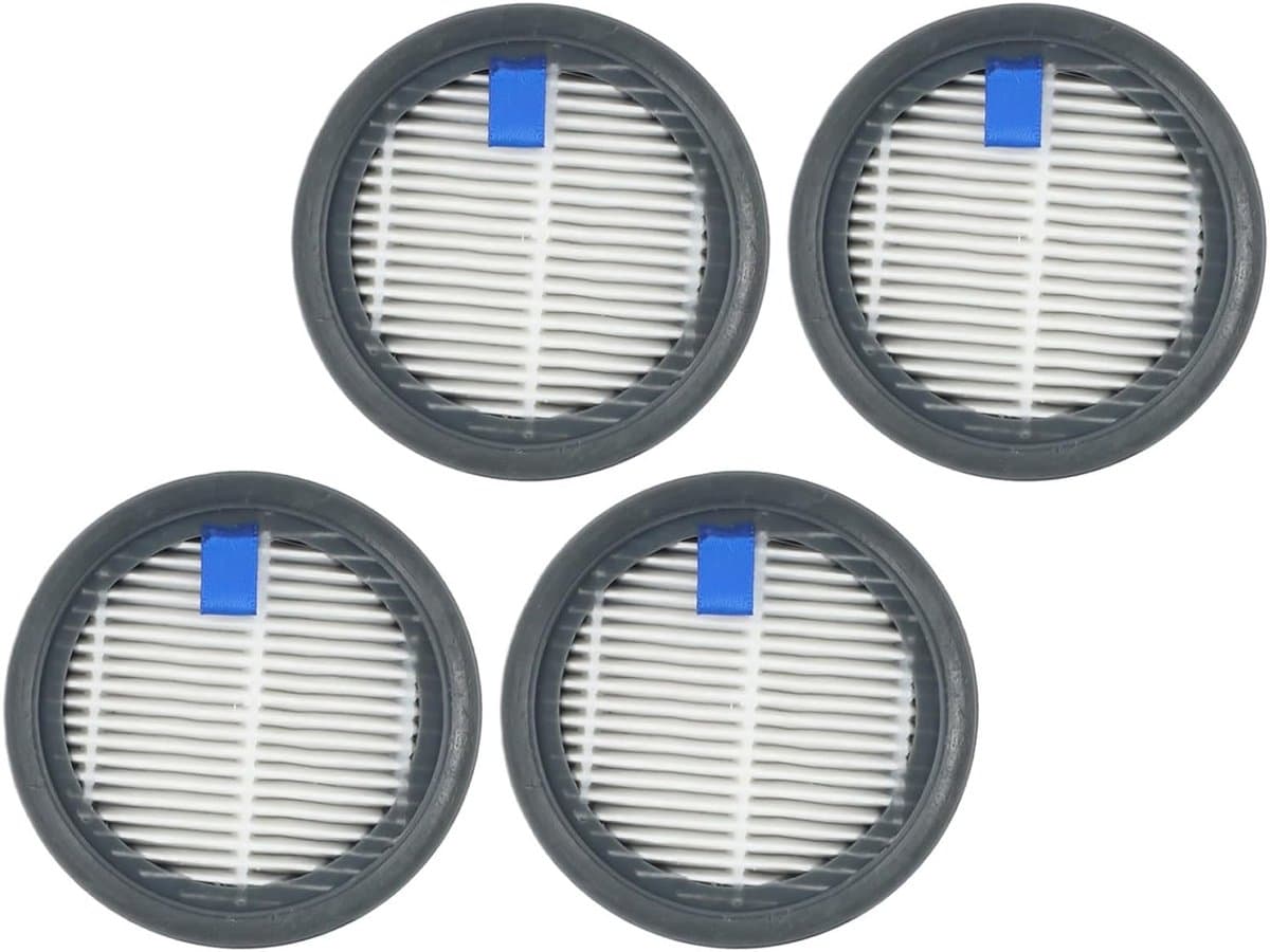 4X Vervangende HEPA filter - sponsfilter - geschikt voor Afoddon A200PRO - A200 & ORFELD B08 & For NEQUARE S12 - S25 - S26 - voor Draadloze Stofzuiger - draadloze stofzuiger zonder zak Accessoires — afbeelding 1