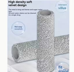 Vervangingsaccessoireset gescht voor Ecovacs T80 Omni/T80 Pro Omni Stofzuigerrobot Onderdelen 1 Hoofdborstel, 2 Rolmopdoekjes, 4 HEPA Filters, 6 Zijborstels, 6 Stofzakken — thumbnail 2