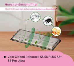 Replacements® Onderdelen geschikt voor de Roborock S8 stofzuiger - 13-delig — thumbnail 4
