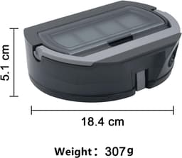Geschikt voor Vervangende automatische stofbak voor vuilafvoer, compatibel met de IRobot Roomba S-serie en S9 (9150, 9550) robotstofzuigeronderdelen en accessoires — thumbnail 3