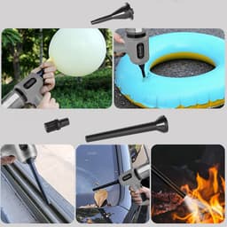Zenwire TwinAir L3 - Kruimeldief Snoerloos - Air Duster - Draagbare stofzuiger - 2in1 - Functie van de blower - HEPA - Krachtige Handstofzuiger - Zuigen & Blazen - 6 verwisselbare opzetstukken - Kruimeldief - — thumbnail 5