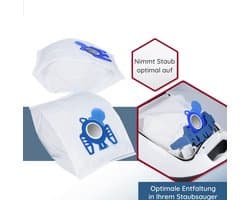 20x Originele Vervangingszakken MSM 10 – 5-laags Hygiënezakken met Microfilter voor Miele C3 Serie