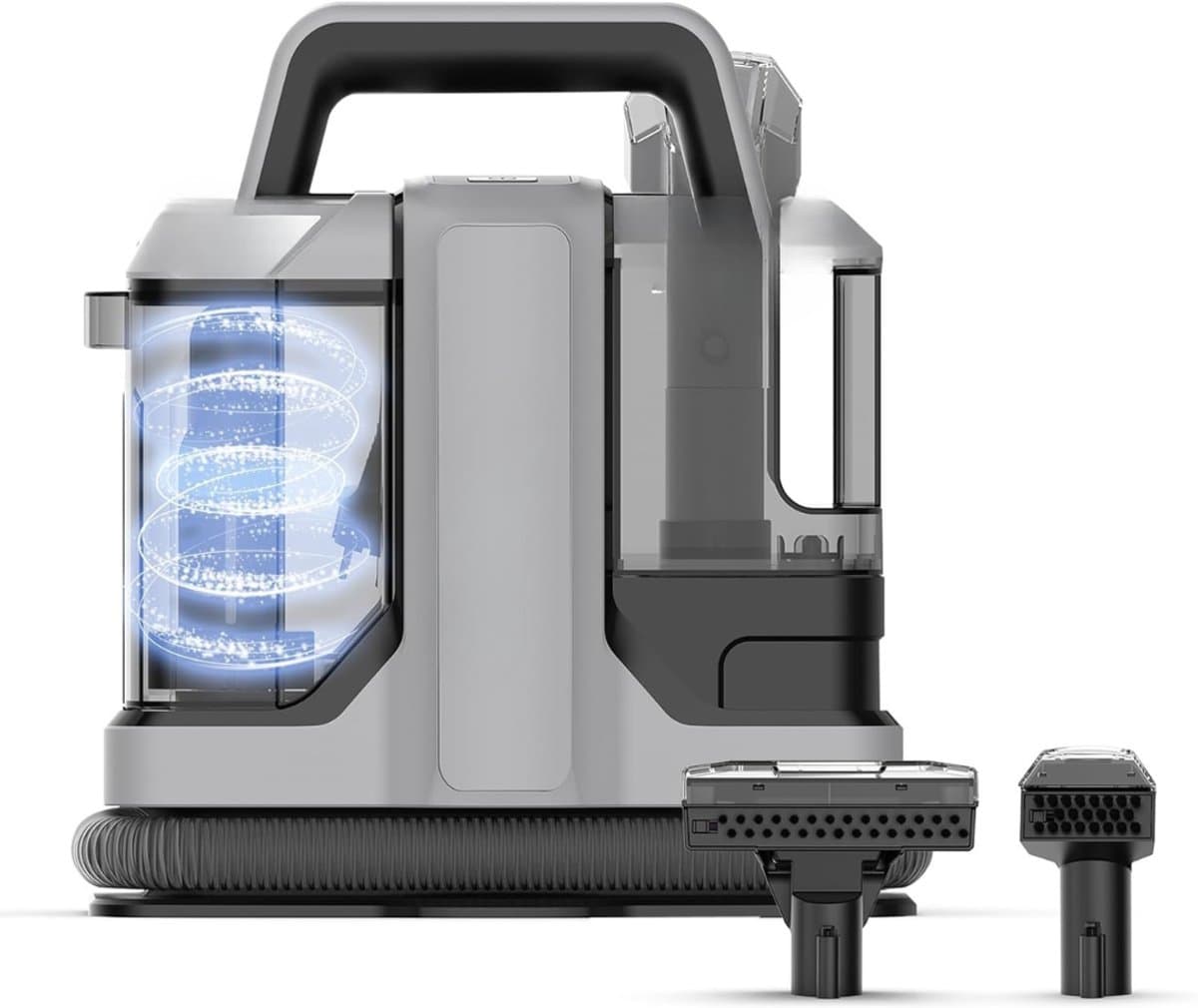 MMM® Tapijtreiniger Machine - Tapijtreiniger Stofzuiger - Tapijtreiniger - Vlekkenreiniger - Bankreiniger - 450W - Grijs- 30CM x 16CM x 26 CM — afbeelding 1