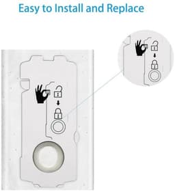 Geschikt voor FeStool 204308 huishoudelijke stofzuigeraccessoires CT15 stofzakken, 15 liter inhoud - 10-pack — thumbnail 3