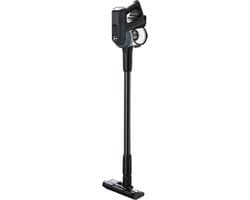 Hoover HF401P 011 Steelstofzuiger Batterij/Accu Droog Cyclonisch, EPA Zakloos 0,7 l 190 W Zwart, Zilver 2,5 Ah
