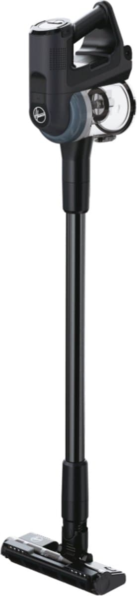 Hoover HF401P 011 Steelstofzuiger Batterij/Accu Droog Cyclonisch, EPA Zakloos 0,7 l 190 W Zwart, Zilver 2,5 Ah — afbeelding 1