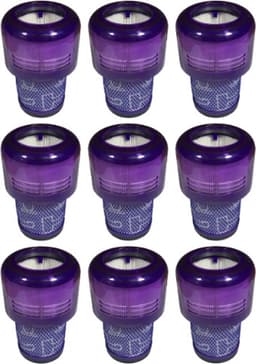 3 x COMEDES filter vervanging voor stofzuiger Dyson V12 Slim Absolute Dyson V12 Slim Motohead Dyson V12 Slim Complete Dyson V12 Detect Dyson V12 Detect Slim Total Clean Dyson V12 Detect Slim Absolute Dyson V12 Detect Slim Absolute Extra Dyson — thumbnail 3