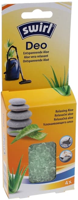 Swirl geurzakjes 'Ontspannende Aloë Vera' - 4 zakjes deo geur parels - stofzuigerverfrisser geurkorrels voor in de stofzuiger — thumbnail 1