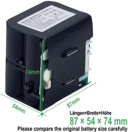 Stofzuigeraccu - 21,6 V - 4500 mAh - Li-ion — thumbnail 2