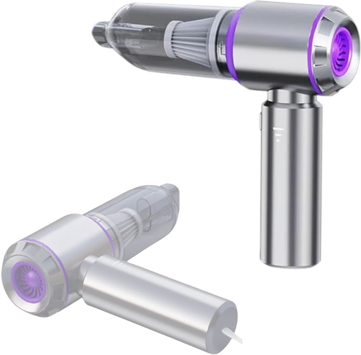 Zavio® Auto Stofzuiger - Kruimeldief - Handstofzuiger — afbeelding 1