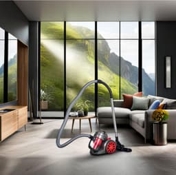 Aura® Steelstofzuiger met snoer - Steelstofzuiger - Stofzuiger - Zwart - ‎42cm x 39cm x 35cm — thumbnail 3