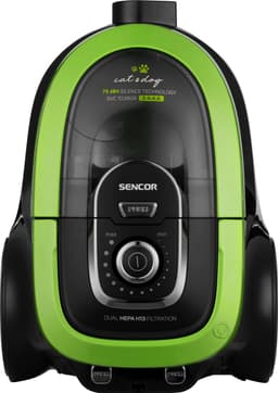 Zakloze stofzuiger - SENCOR - SVC 1038GR - 750 W - 75 dB - 1 L - Groen / Zwart — thumbnail 2