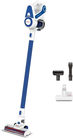 Draadloze Steelstofzuiger - 2-in-1 Stofzuiger - Huis Schoonmaken - Cycloontechnologie - 40 Min Autonomie - Blauw — thumbnail 1