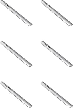 Tafelkruimelaar Set - Kruimelveger - Tafel Snel Schoon - Met Kledingclip - 6 Stuks - Zilver — thumbnail 1