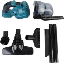 Draadloze Steelstofzuiger - Krachtige Reiniger - Huishoudelijk Gebruik - Batterij Systeem Compatibel - 125AW Zuigkracht - Zwart — thumbnail 4