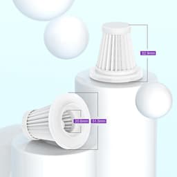 6 stuks wasbare HEPA-filters - Vervangingsfilter voor draadloze mini-handstofzuiger van Micisty - Antifnuo-Feolaviy handstofzuigers — thumbnail 2