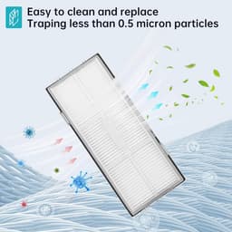 Reserveaccessoires - geschikt voor Roborock S7 MaxV Ultra, S7 Pro Ultra, 2 hoofdborstels, 4 filters, 6 zijborstels, 4 dweildoeken, 6 stofzakken, 1 borstelreinigingsgereedschap — thumbnail 3