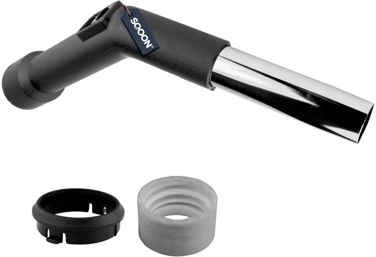 SQOON® Pistoolgreep - Metaal - Vervangend stofzuigeronderdeel -32 mm — afbeelding 1