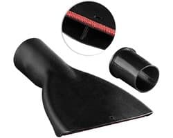 JCML® Matraszuigmond 32/35 mm geschikt voor o.a. Bosch/Siemens stofzuigers - Gelijk aan model: 17006574 / 17000180 / 00464111 / 00184772 - Met rode fluwelen strips voor optimale stofopname
