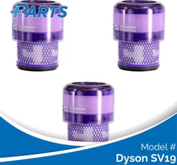 Dyson SV19 Filters (3 Stuks, Plus.Parts® alternatief voor 965241-01) — thumbnail 1