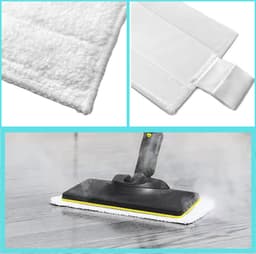 Veeg voor Karcher EasyFix [set 5] Vervanging van doekjes 2.863-259.0 - Herbruikbare wasbare dweil — thumbnail 4