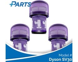 Dyson SV30 Filters (3 Stuks, Plus.Parts® alternatief voor 971517-01)