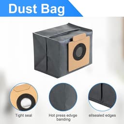 Cosensi - Accessoireset voor robotstofzuiger: hoofdborstel, HEPA-filters, reinigingsdoeken, stofzakken, zijborstels, reinigingsborstel — thumbnail 5