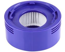 Accessoires geschikt voor de Dyson V7/V8 stofzuiger, waaronder 1 motorachterkap, 1 achterfilter, 1 geschikt voor filter en 1 klein borsteltje.