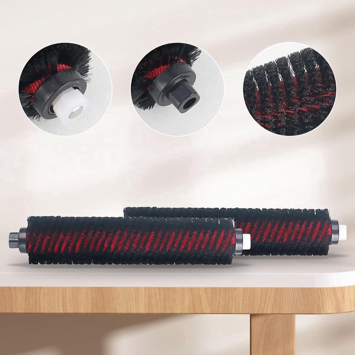 Einigingsborstels geschikt voor Roborock S7 MaxV Ultra / S7 Pro Ultra / S8 Pro Ultra / G10s, rolborstel, onderhoudsborstel, afneembare accessoires voor hogesnelheidsreinigingswalsborstels — afbeelding 1