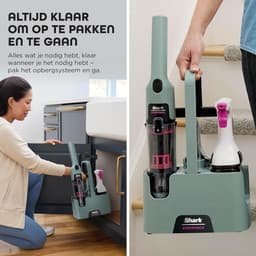 Vlekkenreiniger Draadloos – Draagbare Tapijtreiniger – Voor Tapijt, Bekleding, Trappen en Auto – 0,14L — thumbnail 4