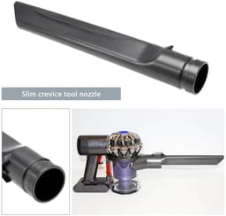 Dailygoods- Spleet Tool Vervanging - Stofzuigeraccessoires - Compatibel met Dyson DC45/DC46/DC58/V6 - Ultradun Ontwerp - Kunststof - Grijs - Stofzuigeraccessoire — thumbnail 5