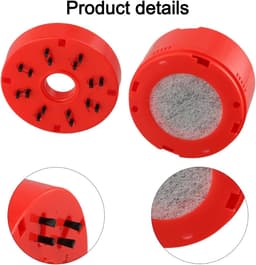 Mini Stofzuiger - Bureau Reiniger - Netheid Behouden - Hoge Zuigkracht - 9 x 67 cm - Rood — thumbnail 3